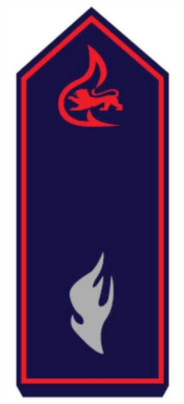 Schulterstück Jugendfeuerwehr-Wart/in